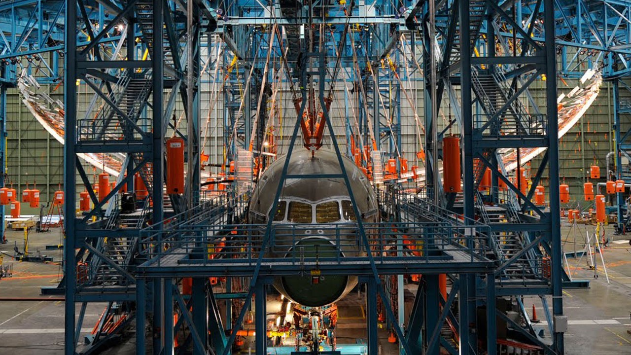 787 in test rig