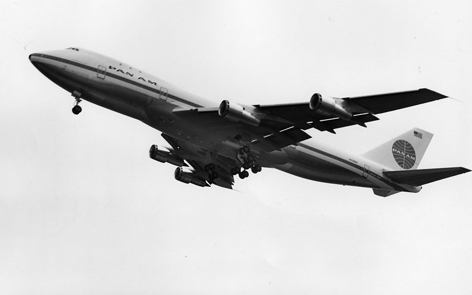 Image of 1st 747 delivered P46090