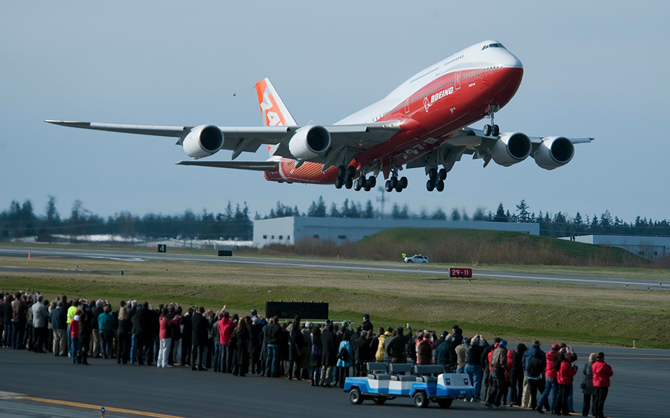 March 20, 2011 747-8i First-Flight