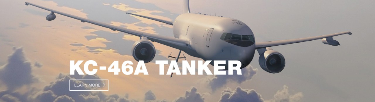 Image of KC-46A Tanker Learn More Banner