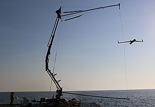 picture of a launched ScanEagle.