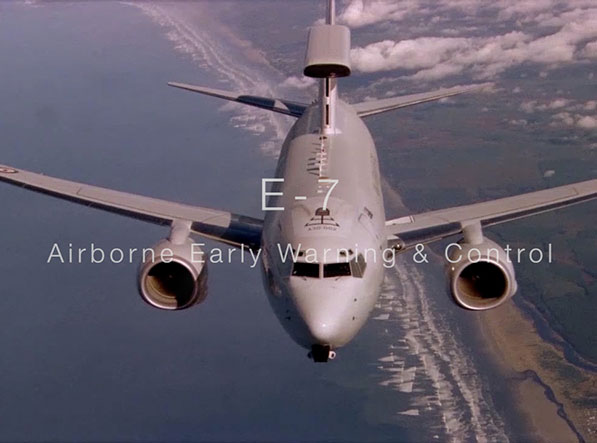 E-7 Airborne Early Warning & Control video