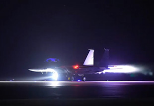 F-15Ex at night
