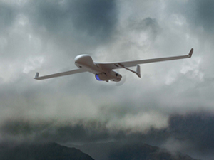 Unmanned Aerial Systems (UAS) in flight