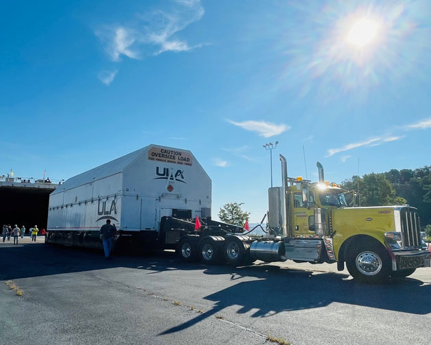 ICPS-3 starts its journey by truck