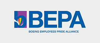 Boeing Employees Pride Alliance Logo