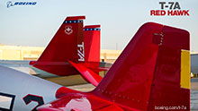 Wallpaper picture of T7A Red Hawk tails